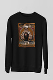 Popeye Siyah Unisex  Sweatshirt
