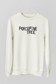Porcupine Tree Baskılı Beyaz Unisex Sweatshirt