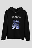 Porcupine Tree Baskılı Unisex Siyah Kapüşonlu Sweatshirt