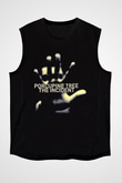 Porcupine Tree Baskılı Unisex Siyah Kolsuz Tişört - Tshirt