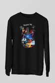 Porcupine Tree Baskılı Unisex Siyah Sweatshirt