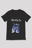 Porcupine Tree Baskılı Unisex Siyah V Yaka Tişört - Tshirt