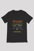 Possessed Baskılı Unisex Siyah V Yaka Tişört - Tshirt