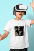 Post Malone Baskılı Unisex Beyaz Çocuk Tişört