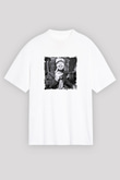 Post Malone Baskılı Unisex Beyaz Tişört