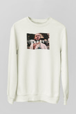 Post Malone Beyaz Unisex Sweatshirt