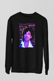 Prince Siyah Unisex Sweatshirt