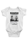 Prison Break Baskılı Beyaz Unisex Bebek Body - Zıbın