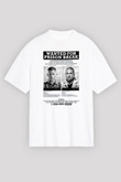 Prison Break Beyaz Unisex Oversize Tişört T-Shirt