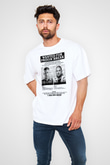 Prison Break Beyaz Unisex Oversize Tişört T-Shirt