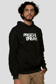 Prison Break Siyah Unisex Hoodie