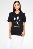 Prison Break Siyah Unisex V Yaka Tişört T-Shirt