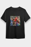 Public Enemy Baskılı Unisex Siyah Tişört