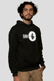 Public Enemy Siyah Unisex Kapüşonlu Sweatshirt