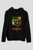Public Enemy Siyah Unisex Kapüşonlu Sweatshirt
