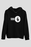 Public Enemy Siyah Unisex Kapüşonlu Sweatshirt