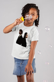 Pulp Fiction Baskılı Beyaz Unisex Çocuk Tişört