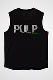 Pulp Fiction Siyah Unisex Kolsuz Tişört