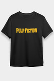 Pulp Fiction Siyah Unisex Tişört T-Shirt
