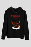 Pumpkinhead Siyah Unisex Kapüşonlu Sweatshirt