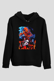 Pumpkinhead Siyah Unisex Kapüşonlu Sweatshirt