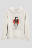 Punisher Beyaz Unisex Hoodie