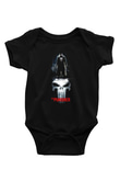 Punisher Siyah Bebek Body - Zıbın