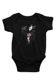 Punisher Siyah Bebek Body - Zıbın