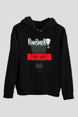 Punisher Siyah Unisex Hoodie