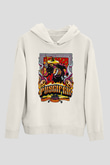 Puscifer Baskılı Beyaz Unisex Kapüşonlu Sweatshirt