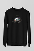 Puscifer Baskılı Unisex Siyah Sweatshirt