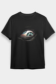 Puscifer Baskılı Unisex Siyah Tişört - Tshirt