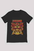 Puscifer Baskılı Unisex Siyah V Yaka Tişört - Tshirt