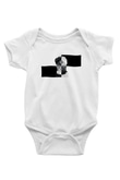 Pusha T Baskılı Beyaz Unisex Bebek Body - Zıbın