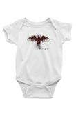Pusha T Baskılı Beyaz Unisex Bebek Body - Zıbın