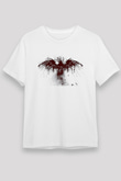 Pusha T Baskılı Unisex Beyaz Tişört - Tshirt