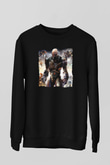 Quake Wars Siyah Unisex Sweatshirt