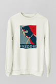 Queen Beyaz Unisex Sweatshirt