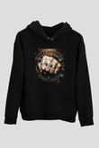 Queensryche Siyah Unisex Kapüşonlu Sweatshirt