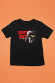 Quiet Riot Baskılı Siyah Unisex Çocuk Tişört