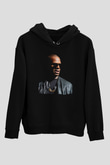 R.Kelly Siyah Unisex Kapüşonlu Sweatshirt