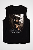 R.Kelly Siyah Unisex Kolsuz Tişört