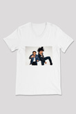 Rae Sremmurd Beyaz Unisex V Yaka Tişört