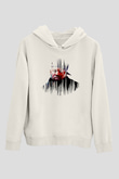 Raekwon Beyaz Unisex Kapüşonlu Sweatshirt