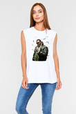 Raekwon Beyaz Unisex Kolsuz Tişört