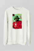 Raekwon Beyaz Unisex Sweatshirt