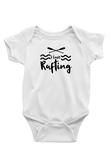 Rafting Baskılı Beyaz Bebek Body - Zıbın