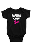 Rafting Baskılı Unisex Siyah Bebek Body - Zıbın