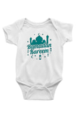 Ramazan Bayramı Baskılı Beyaz Unisex Bebek Body - Zıbın