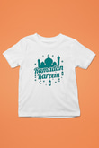 Ramazan Bayramı Baskılı Beyaz Unisex Beyaz Çocuk Tişört - Tshirt